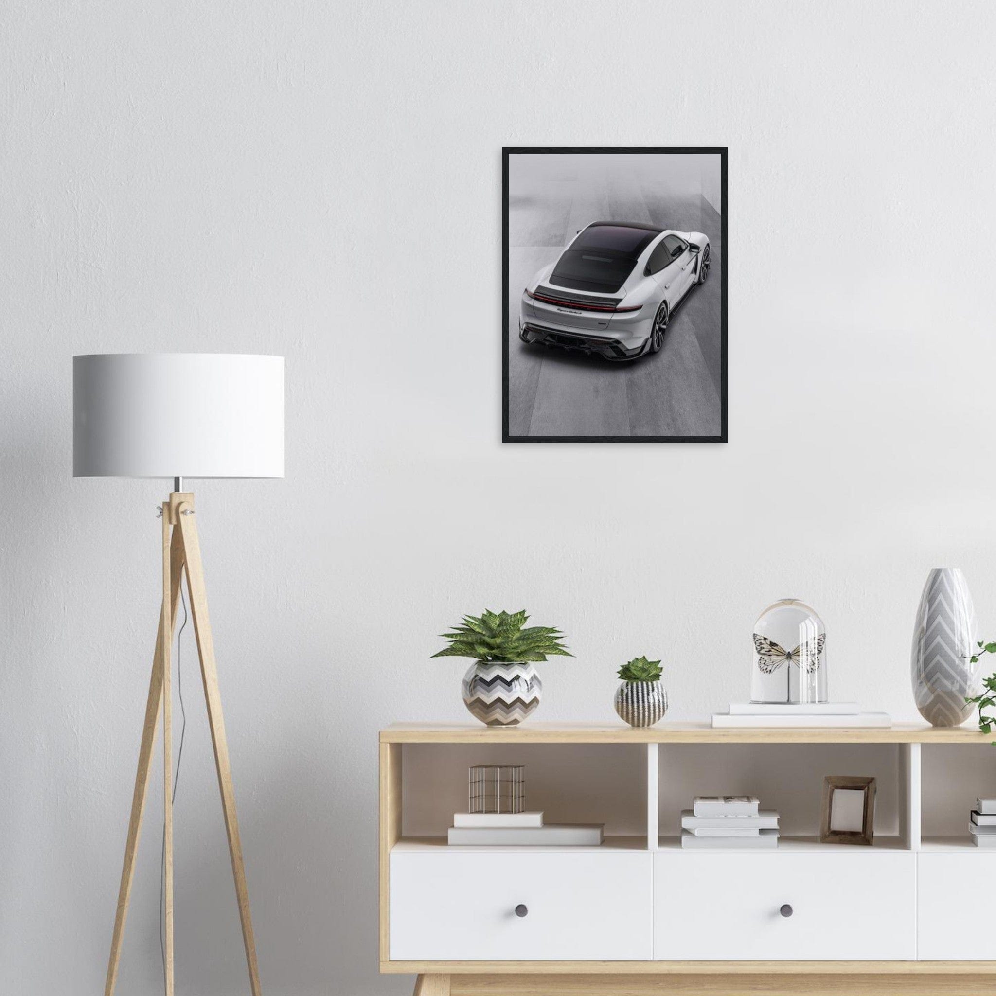 Gelato Print Material Tableau Porsche Gris
