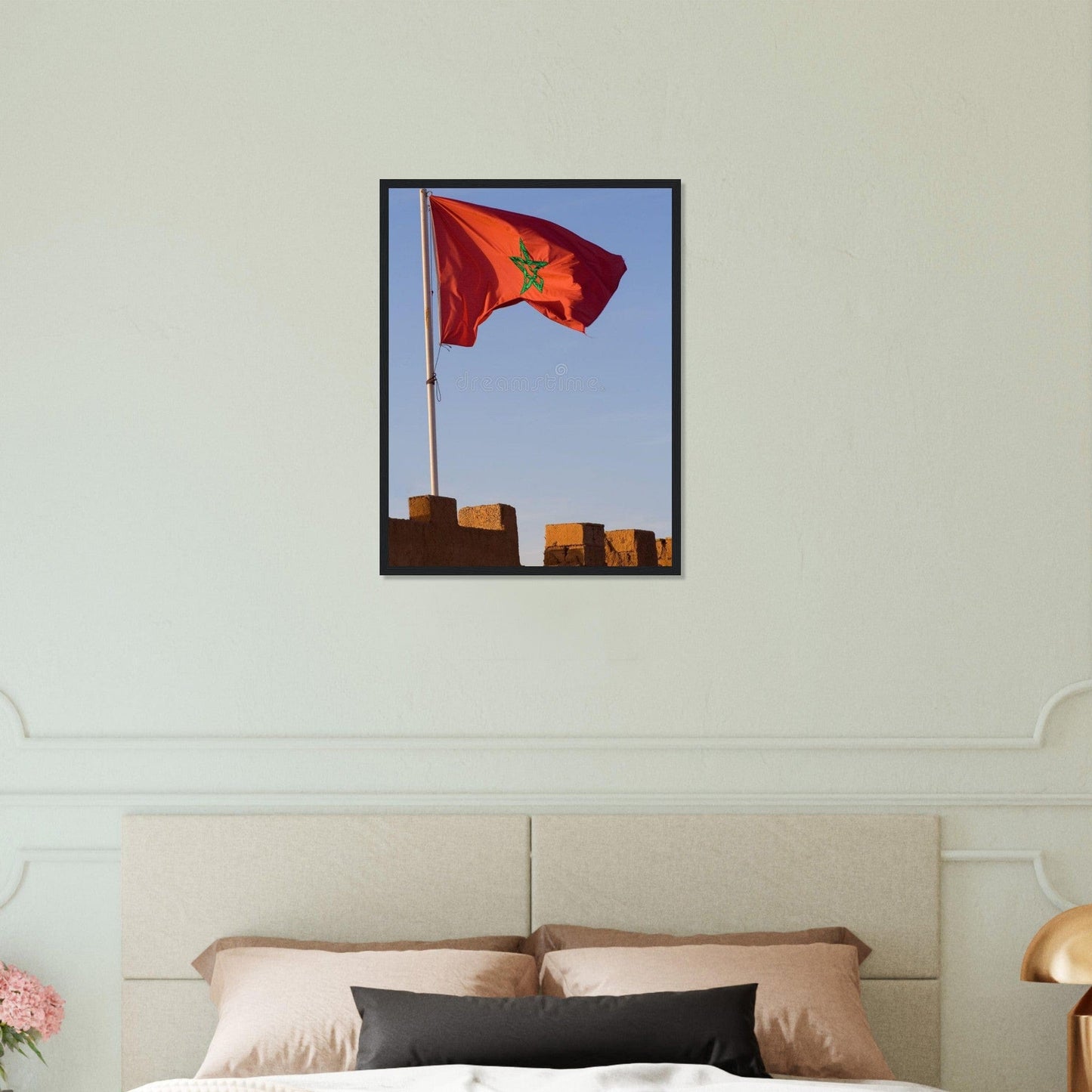 Canvanation Print Material Tableau Salon Marocain