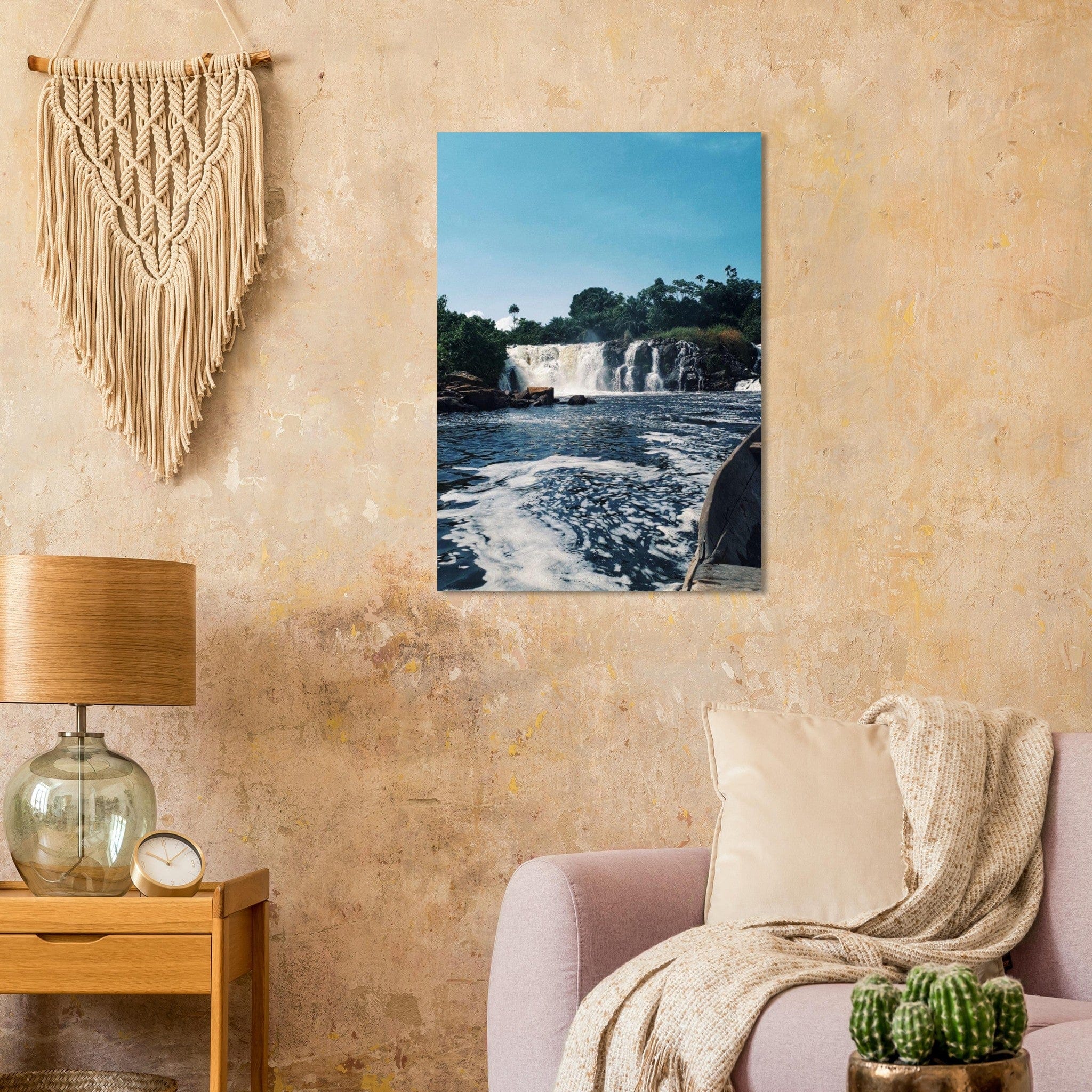Gelato Print Material Affiche Africain Fontaine Cameroun