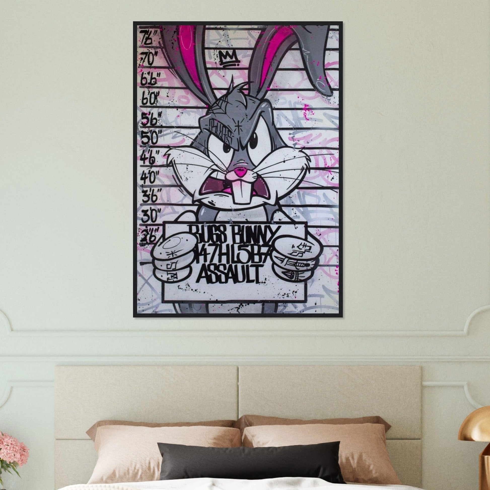 Canvanation Print Material Tableau Street Art Bug Bunny