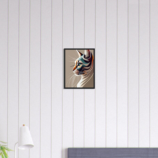 Canvanation Print Material 30x40 cm / 12x16″ Tableau Pop Art Chat Félin