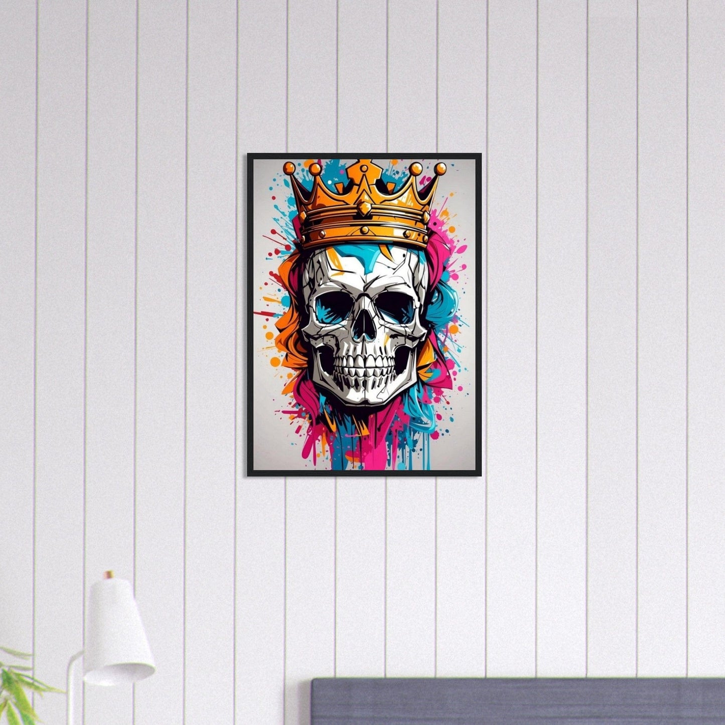 Canvanation Print Material 50x70 cm / 20x28″ Tableau Street Art Crane Couleur