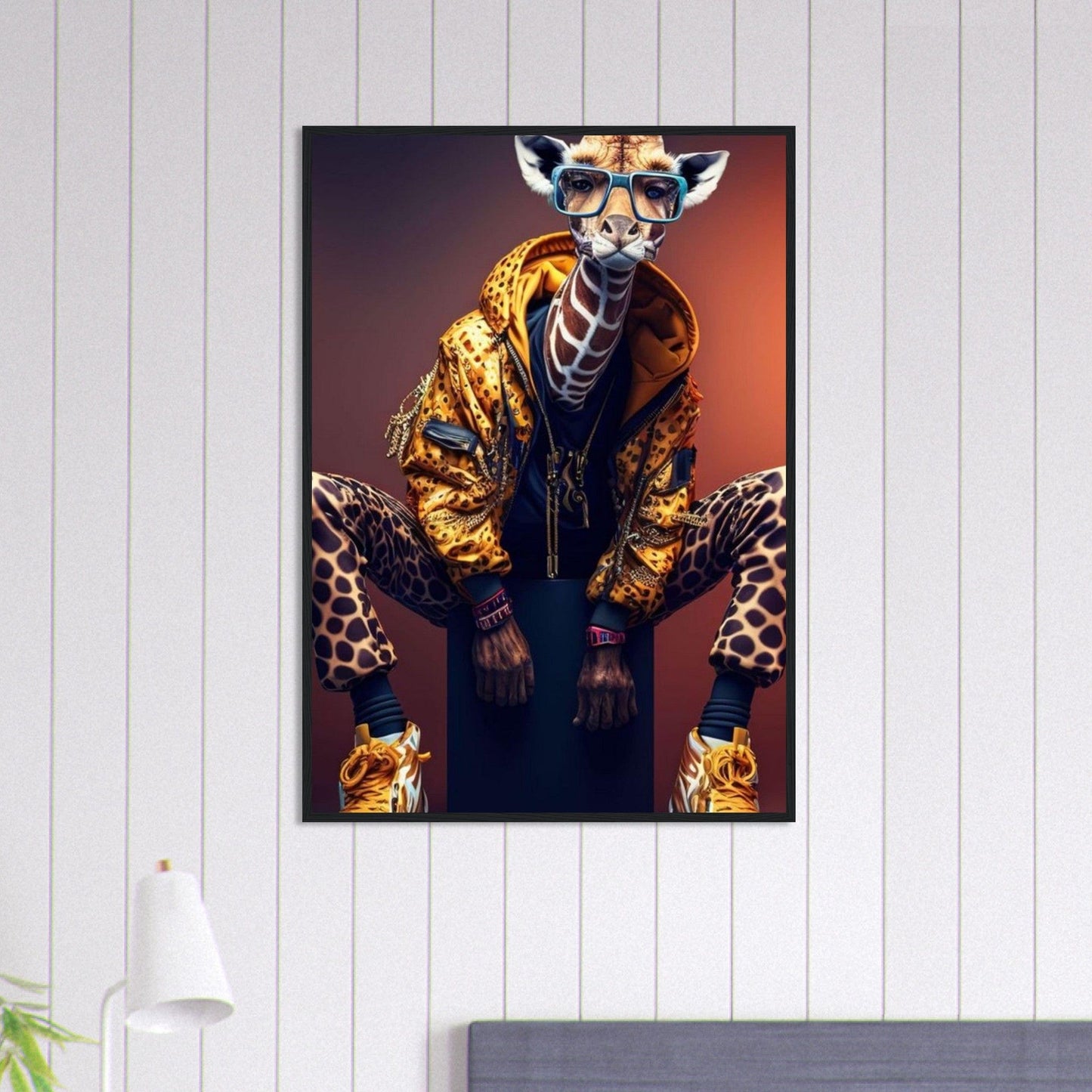 Canvanation Print Material 70x100 cm / 28x40″ Tableau Girafe Schleich