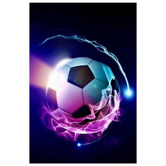 Gelato Print Material 60x90 cm / 24x36″ Poster Football Ballon