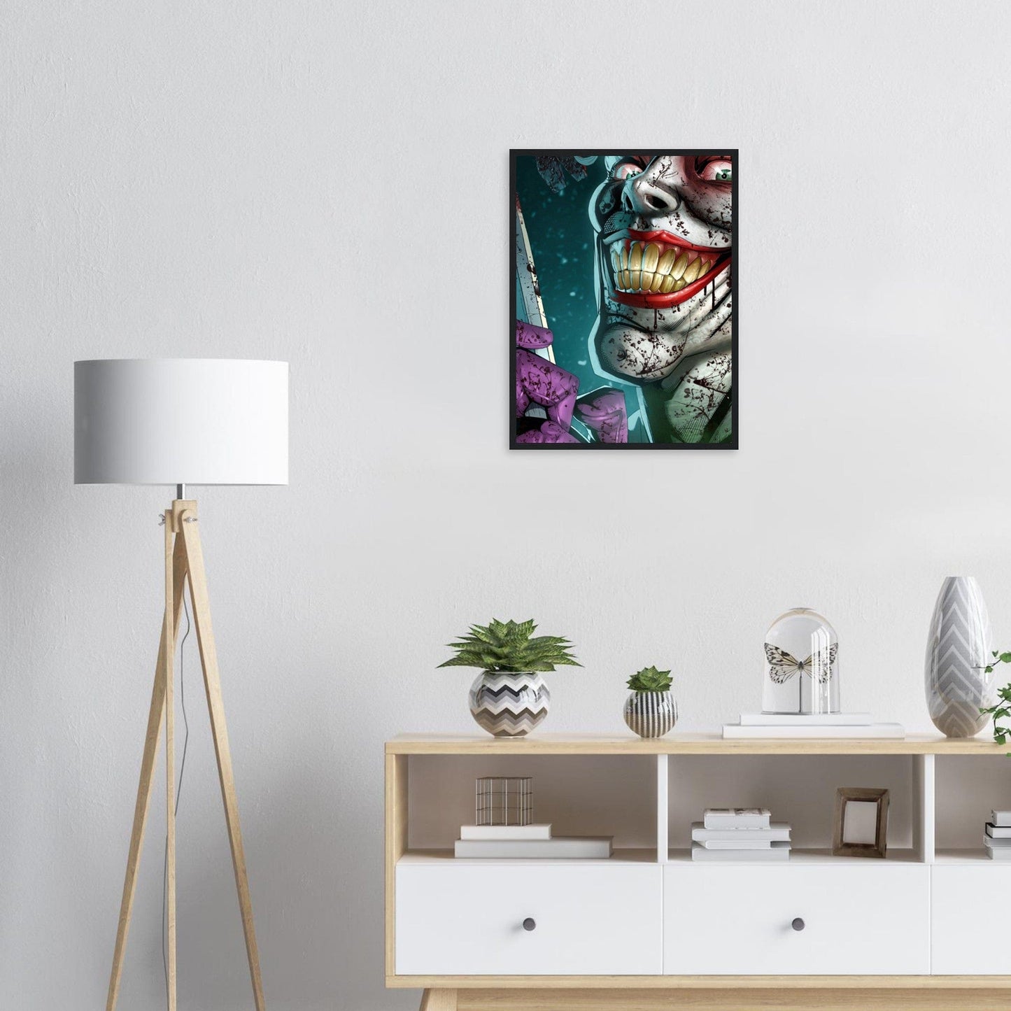 Canvanation Print Material Tableau Du Joker