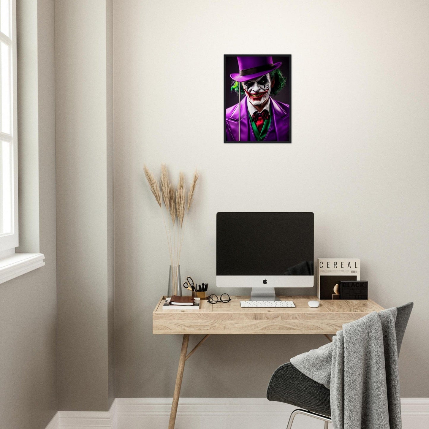 Canvanation Print Material Tableau Joker Violet