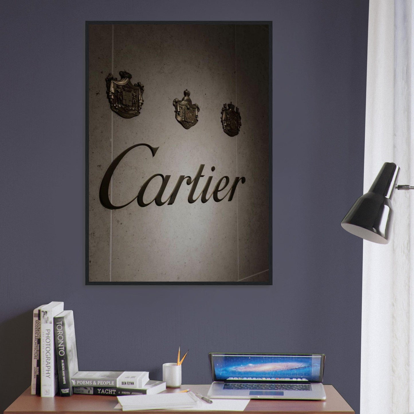 Canvanation Print Material Tableau Marque Cartier