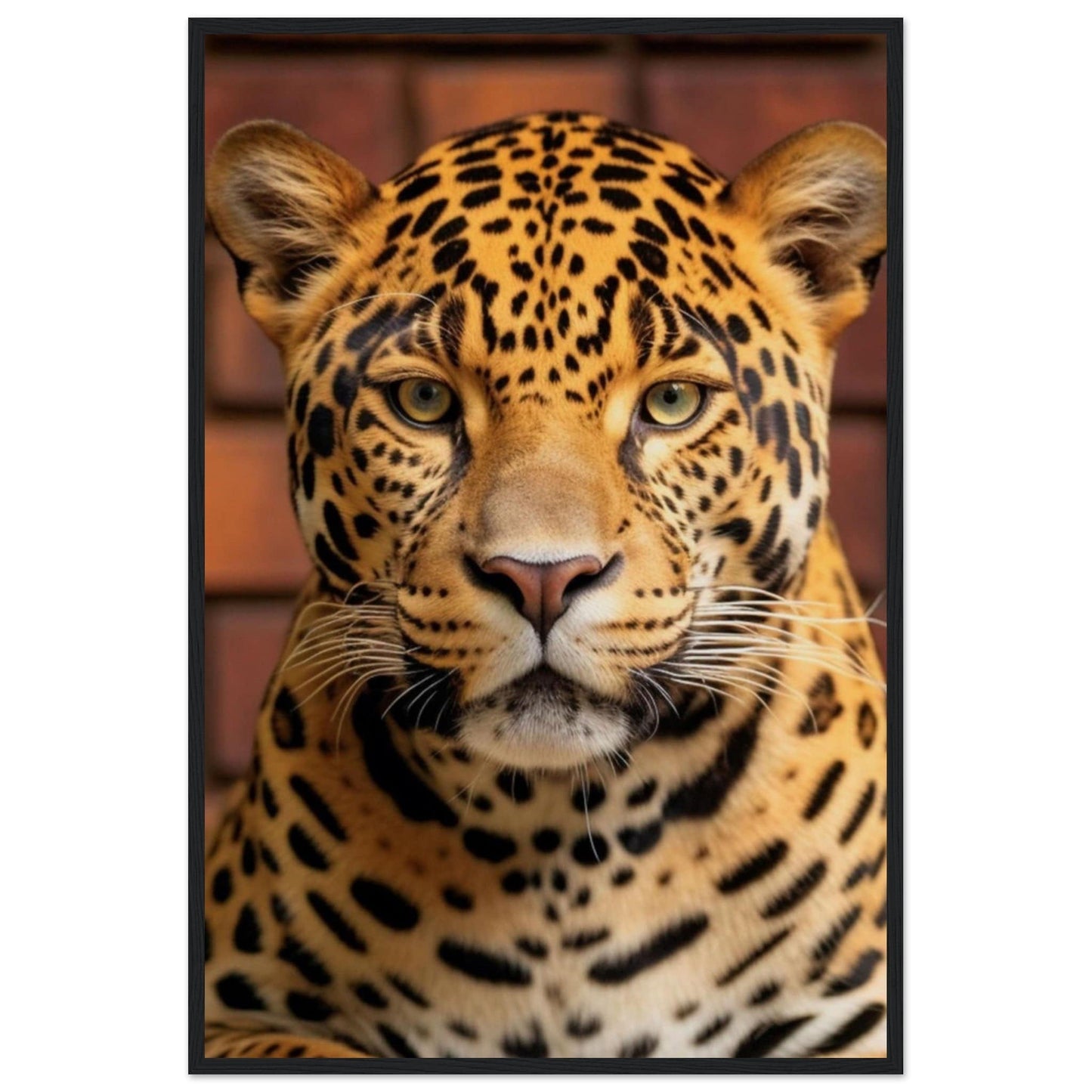 Canvanation Print Material 60x90 cm / 24x36″ Cadre Tigre Couleur