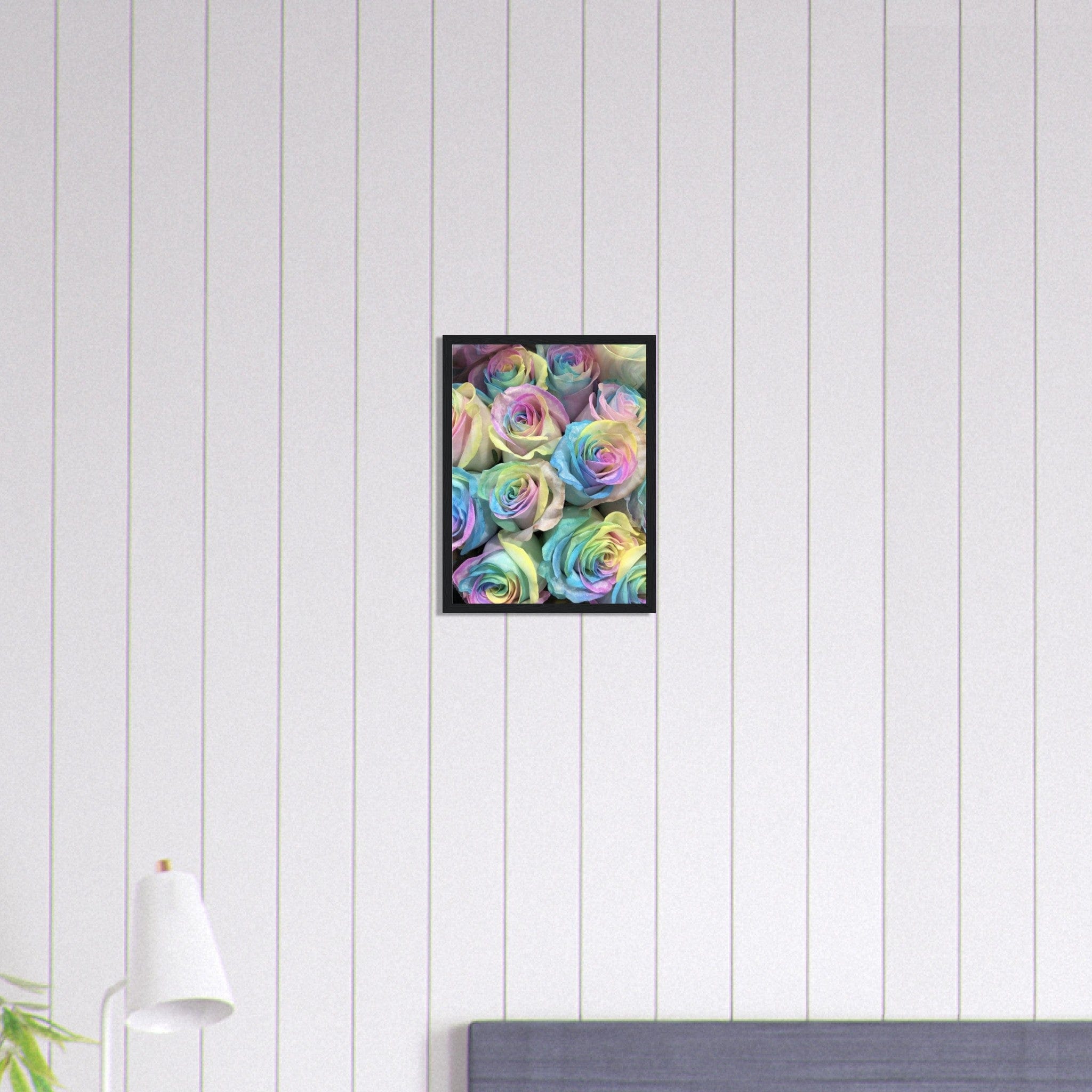 Canvanation Print Material 30x40 cm / 12x16″ Tableau Floral Multicolore