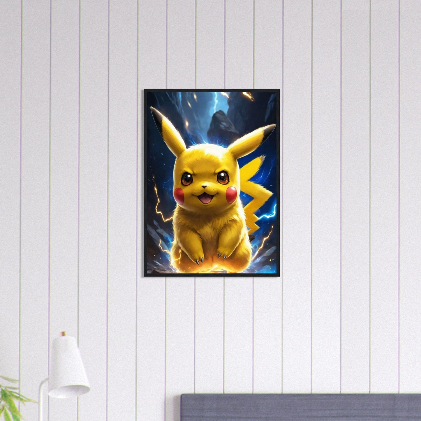 Canvanation Print Material 50x70 cm / 20x28″ Tableau Pokémon Pikachu Evolution