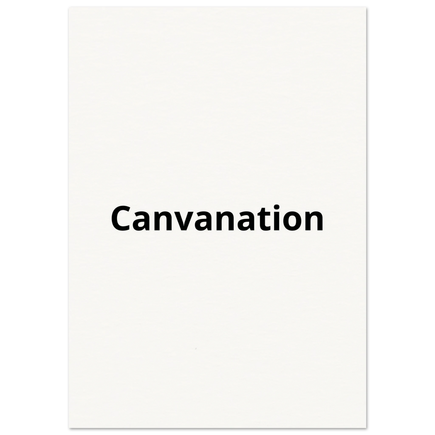 Canvanation Print Material A1 (59.4 x 84.1  cm) Poster Personnalisé HD