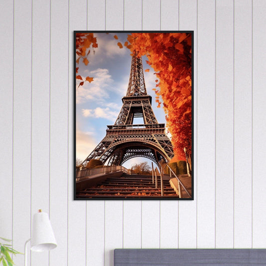 Canvanation Print Material 70x100 cm / 28x40″ Tableau Paris Automne Pont