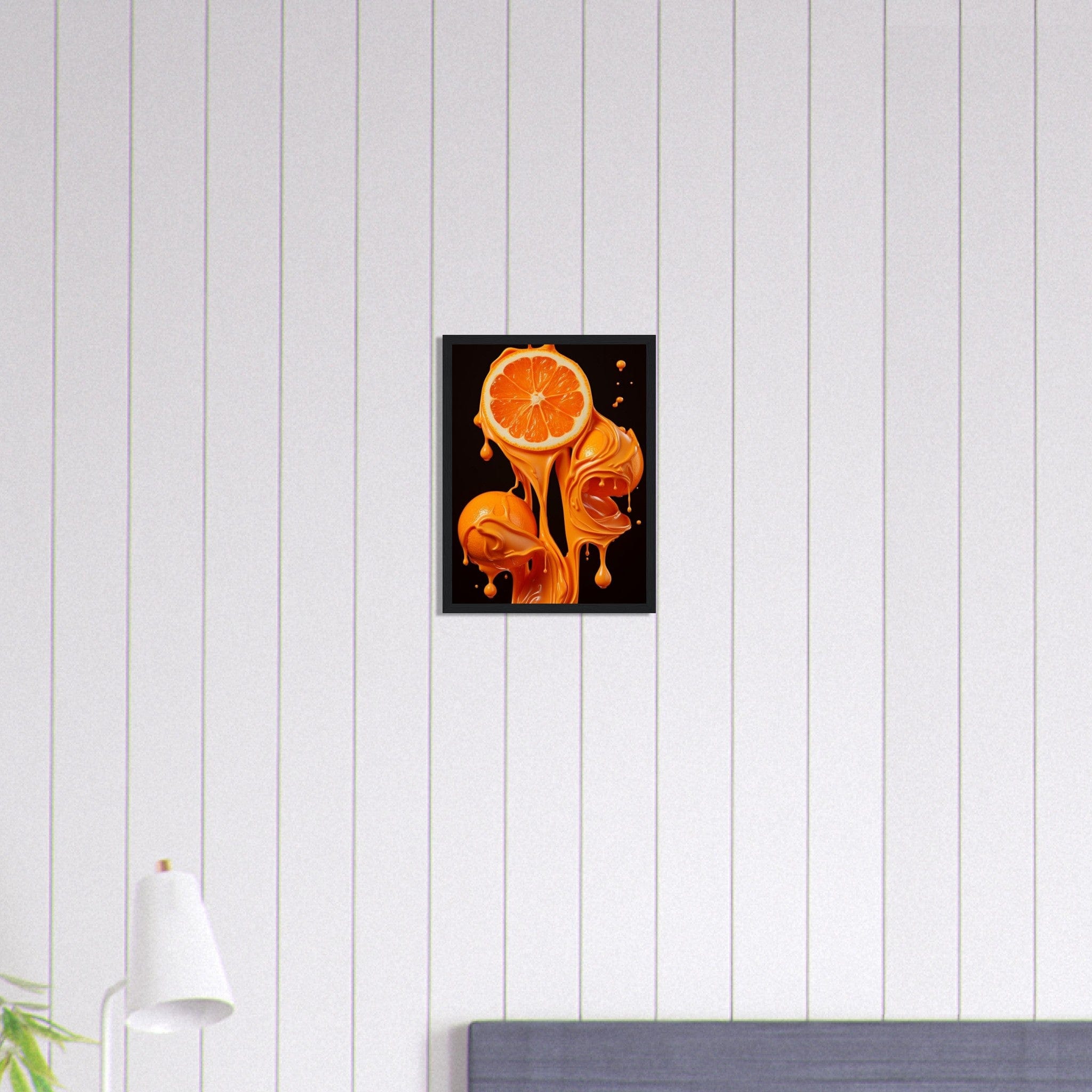 Canvanation Print Material 30x40 cm / 12x16″ Tableau Cuisine Orange