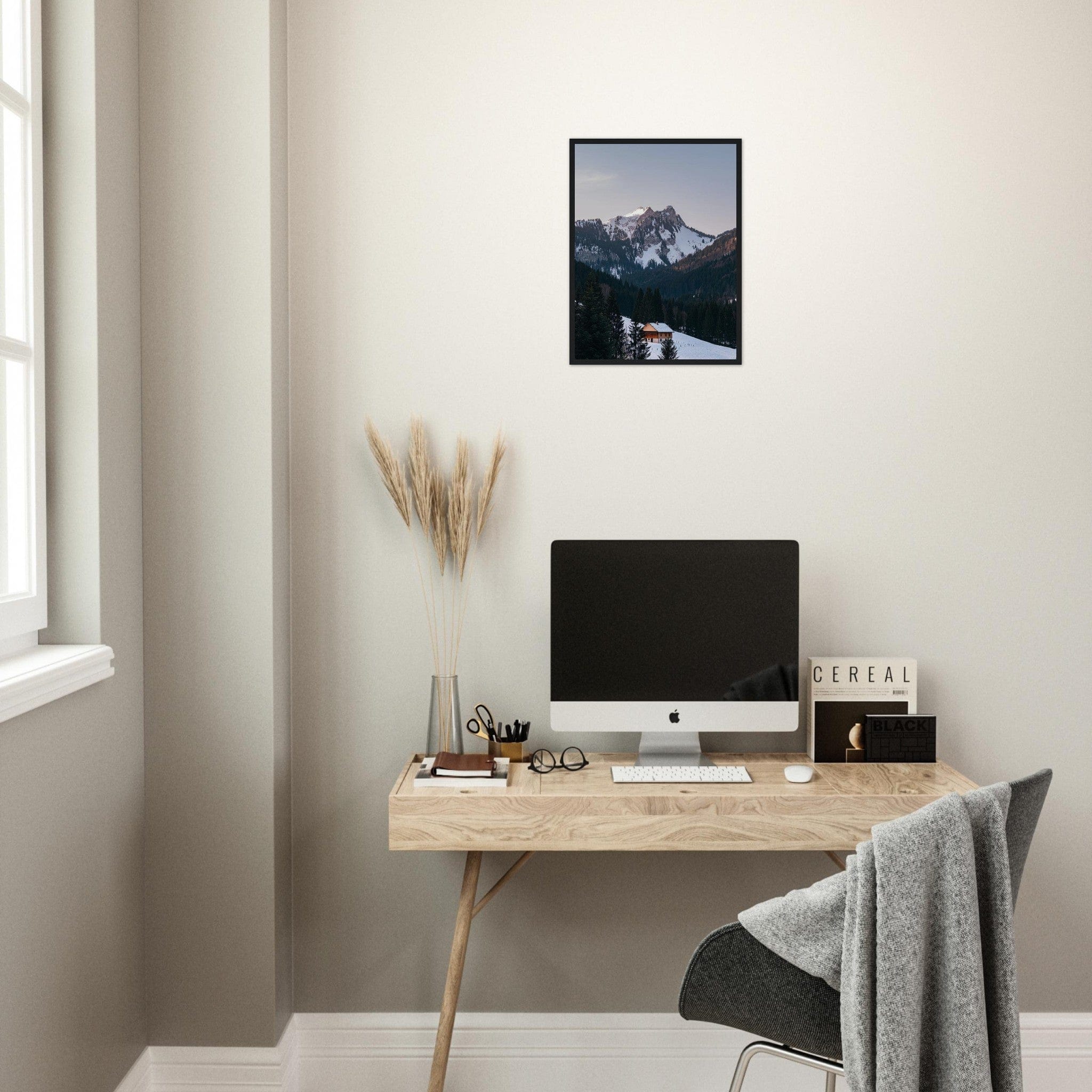 Canvanation Print Material Tableau De Montagne Moderne