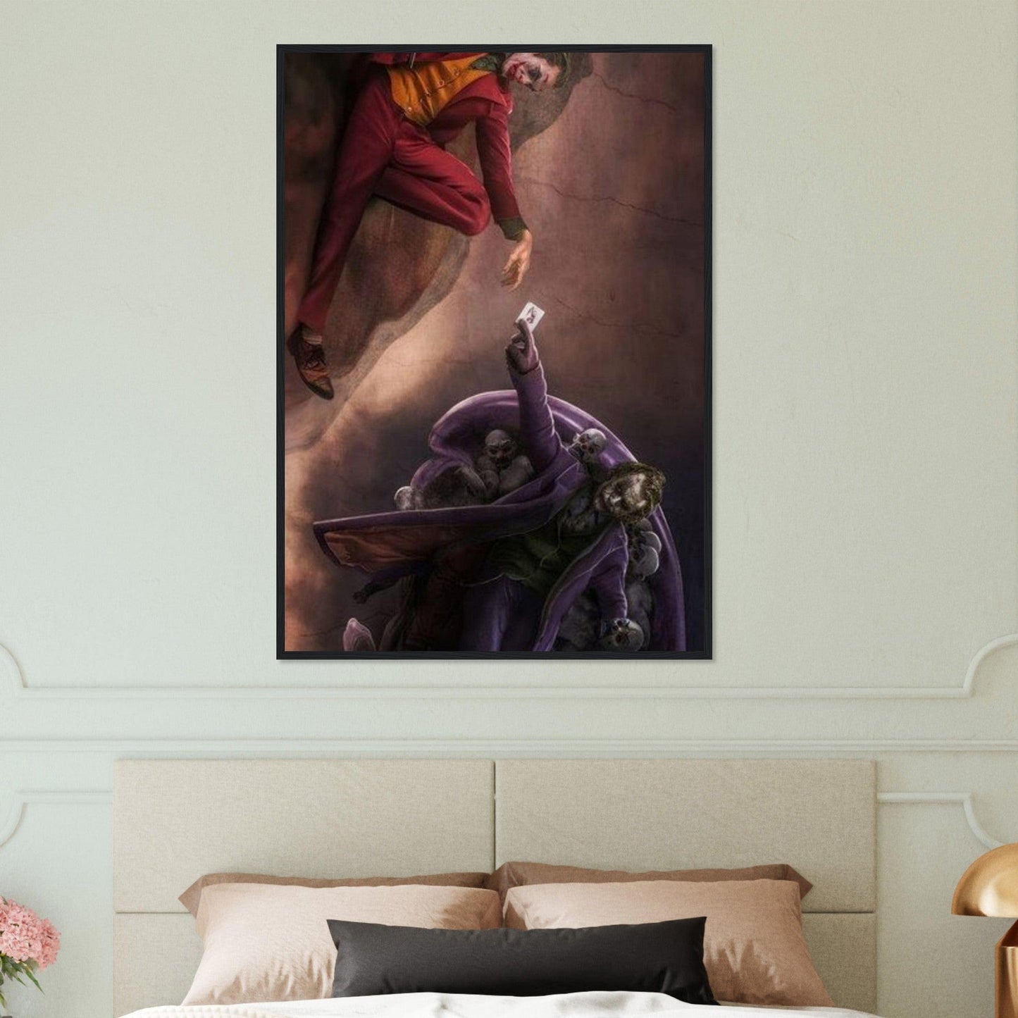Canvanation Print Material 70x100 cm / 28x40″ Tableau Pop Art Joker