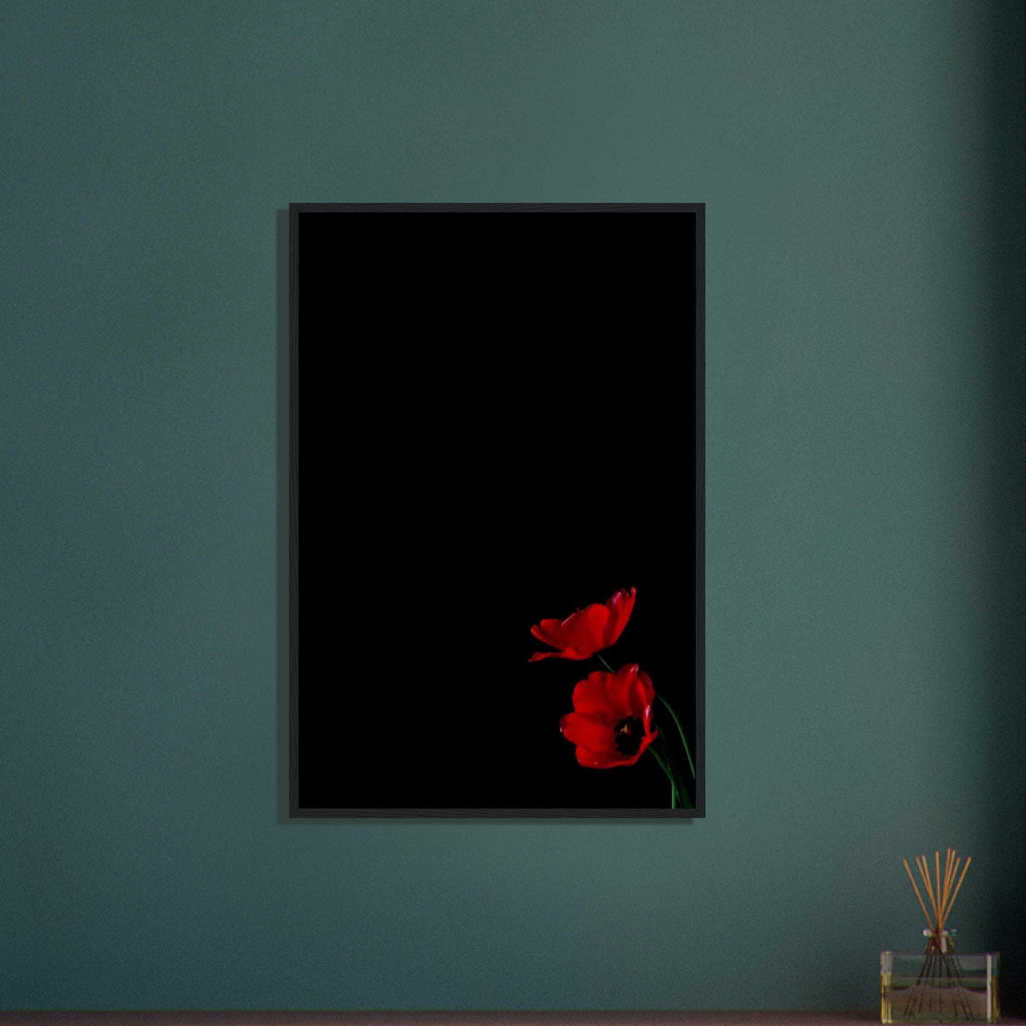 Canvanation Print Material Peinture Champ De Coquelicot