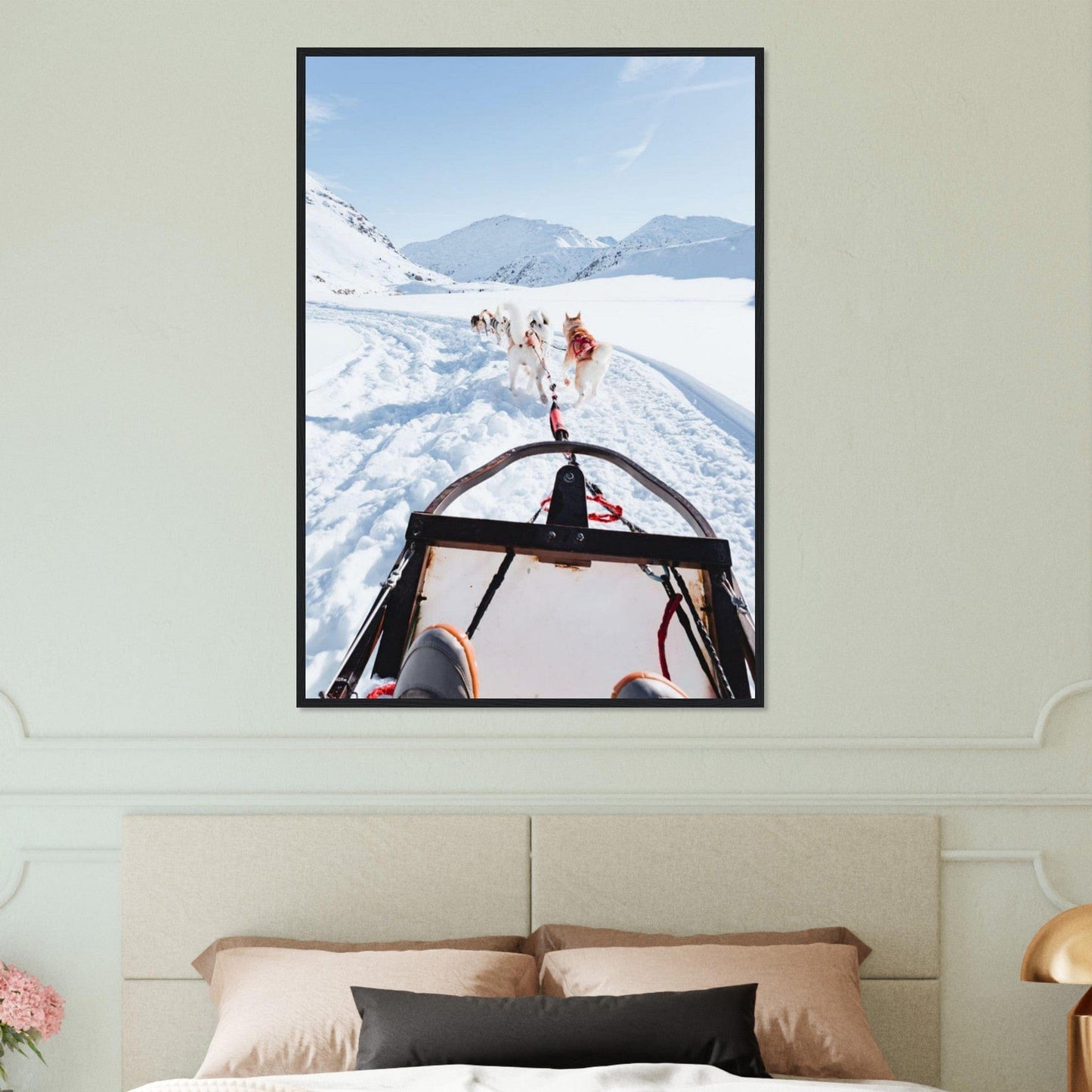 Canvanation Print Material 70x100 cm / 28x40″ Tableau Contemporain Montagne