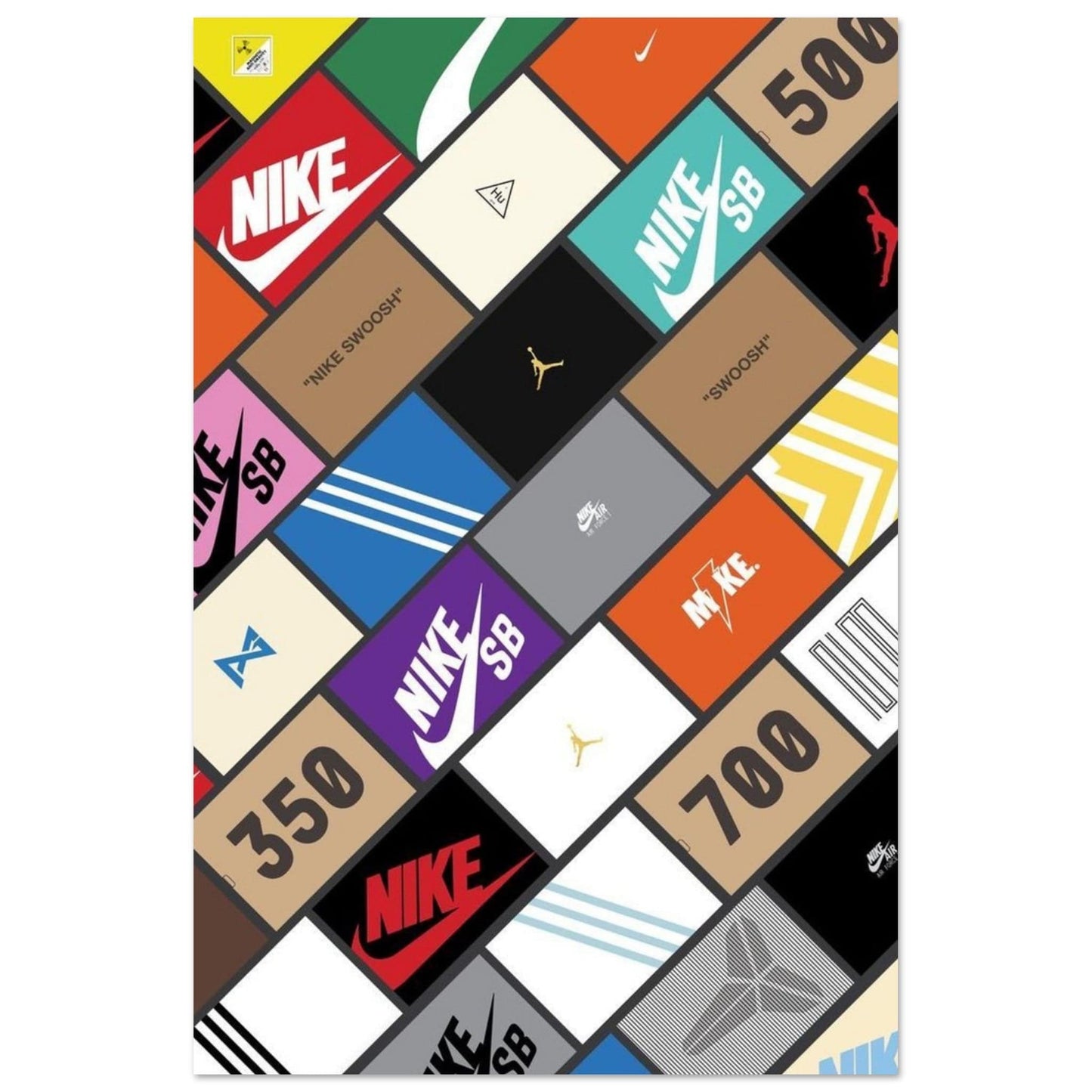 Gelato Print Material 60x90 cm / 24x36″ Poster Sneaker Boite