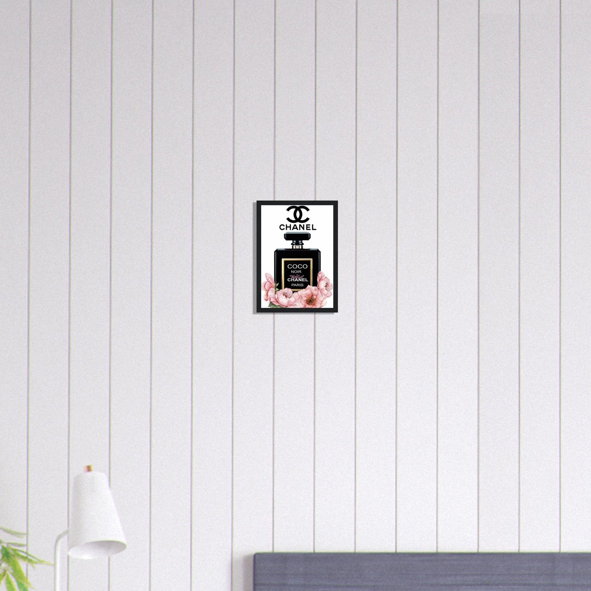 Canvanation Print Material A4 21x29.7 cm / 8x12″ Tableau Chanel Numéro 5 Noir Et Blanc