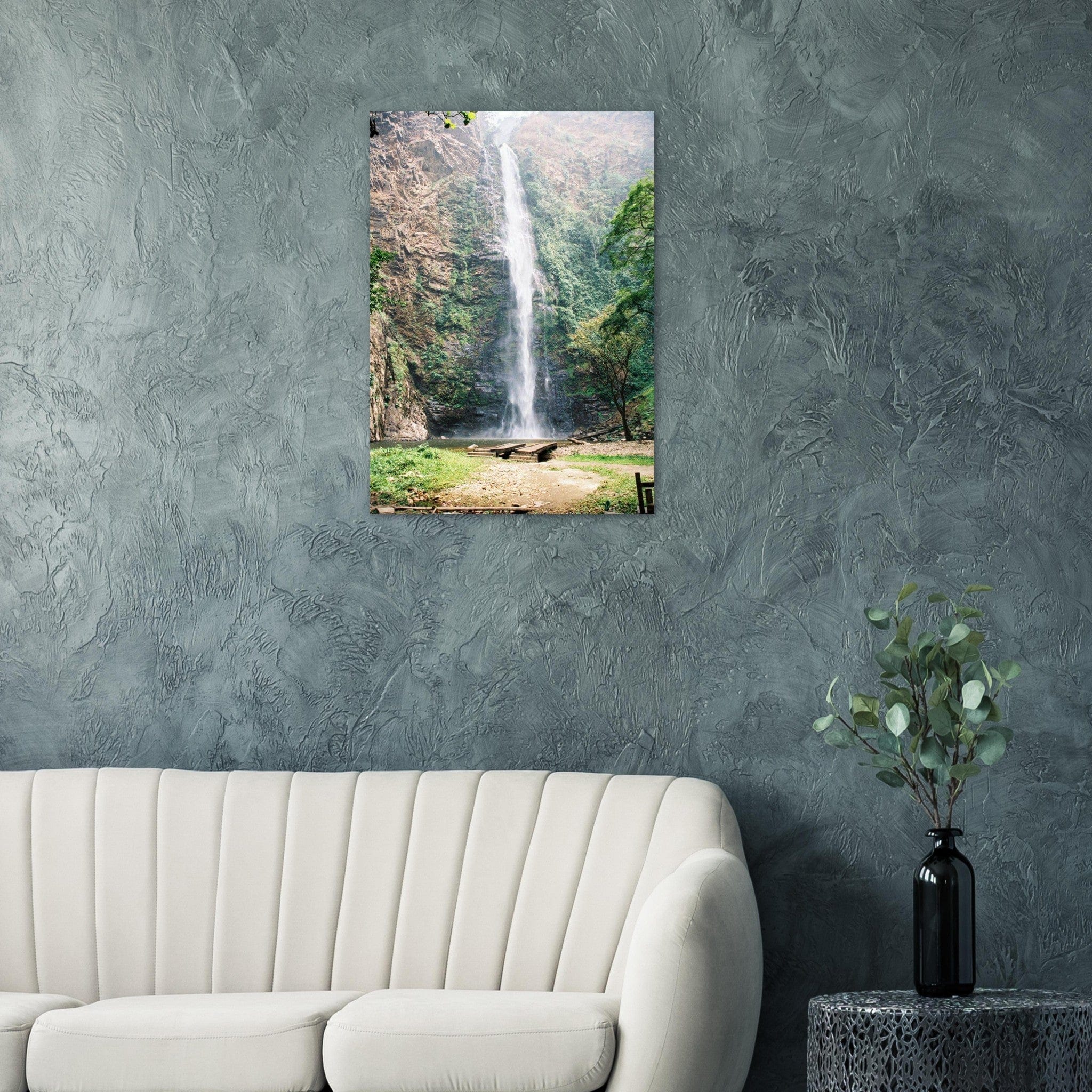 Gelato Print Material Affiche Africain Cascades Ghana