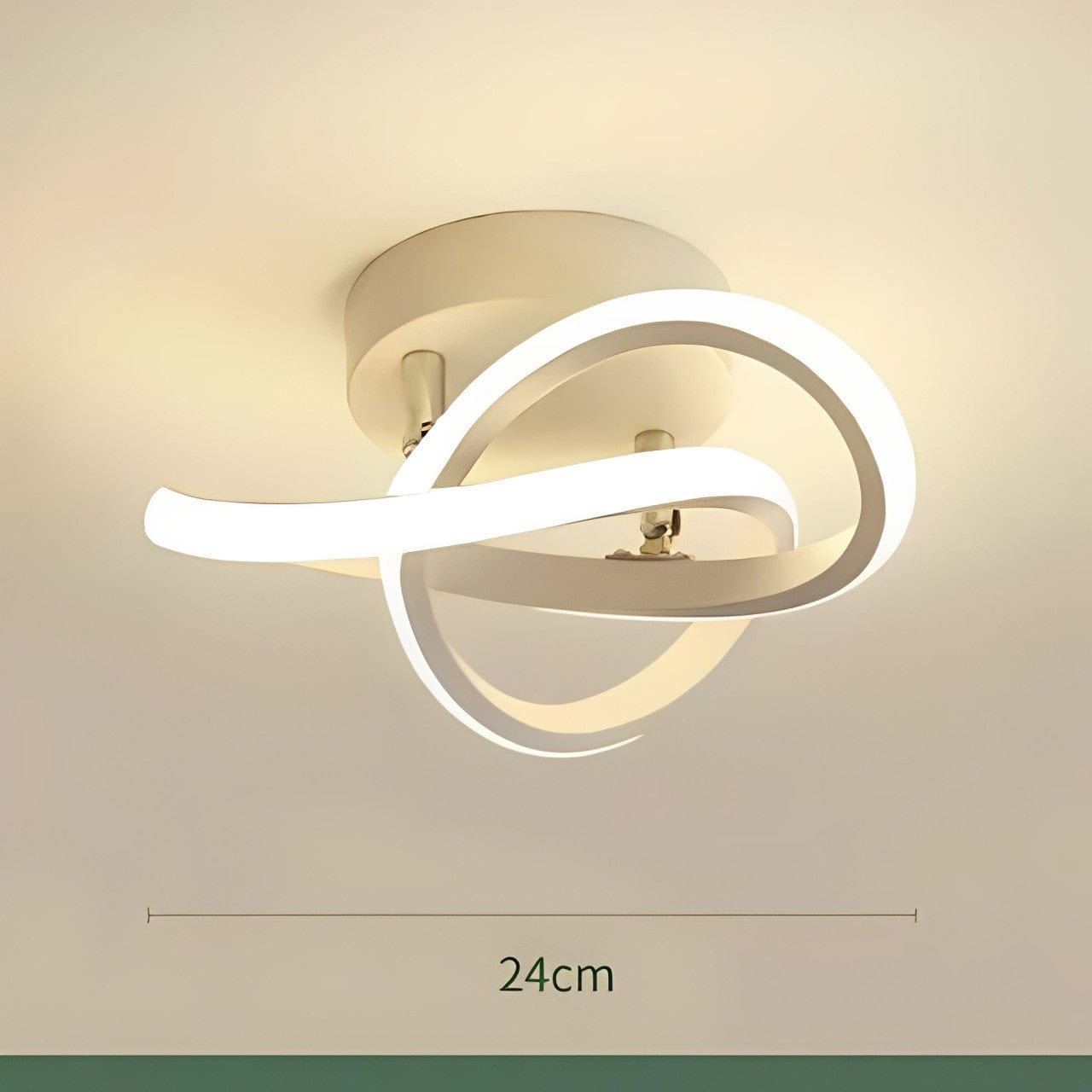 Canvanation Blanc / Modulable Plafonnier LED Minimaliste