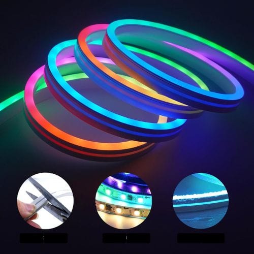 Canvanation 1m / Prise EU Bande LED Néon