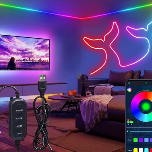 Canvanation Bande LED Néon