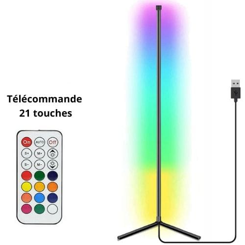 Canvanation Télécommande 21 touches Lampadaire d’Angle Avec Controle Vocale