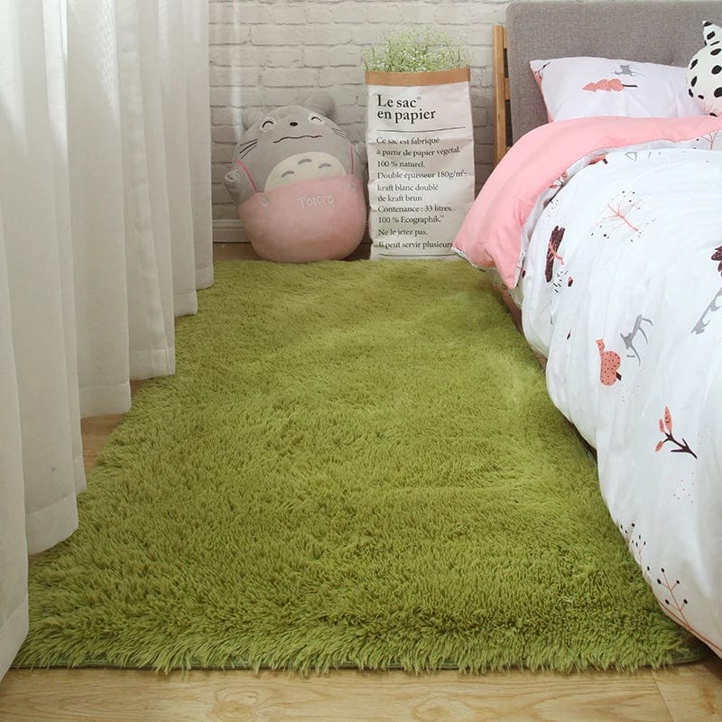 Canvanation Vert / 140x200cm 55x78inch Tapis De Chambre De Fille