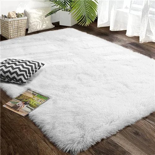 Canvanation Blanc / 160cm x 250cm Tapis De Chambre - Éclatant pour une Ambiance Chaleureuse