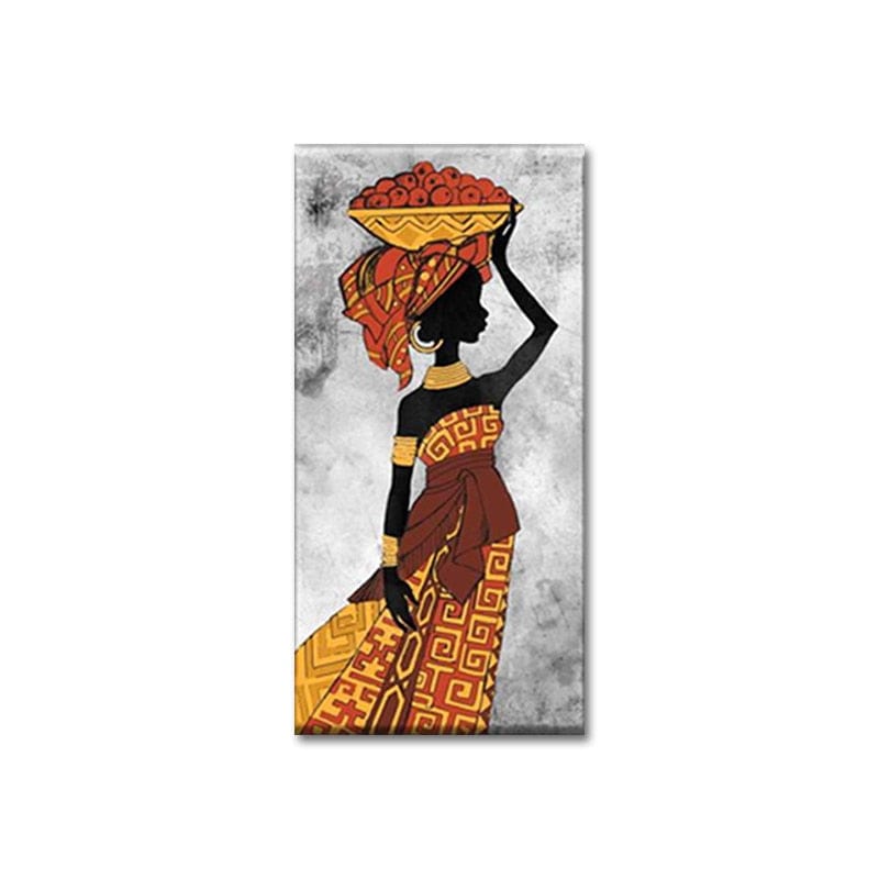 Canvanation 40x60cm / QP10233 Peinture Africaine Femme