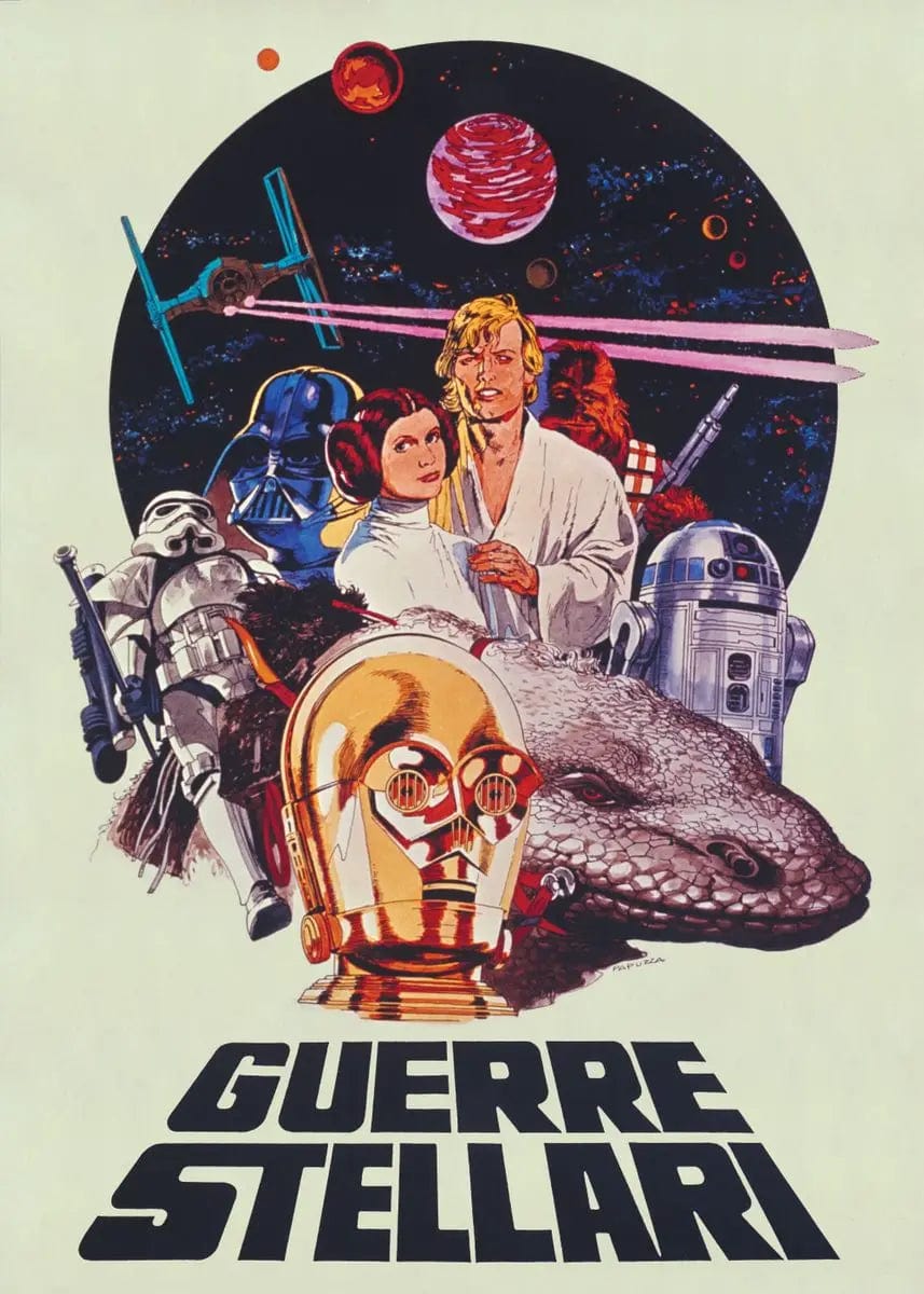 Canvanation PF4800 / 80x120cm Poster Star Wars Retro Disney
