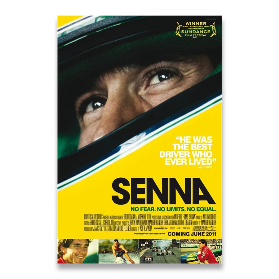 Canvanation 1038-08 / 30x45cm Affiche Ayrton Senna F1 Formule 1