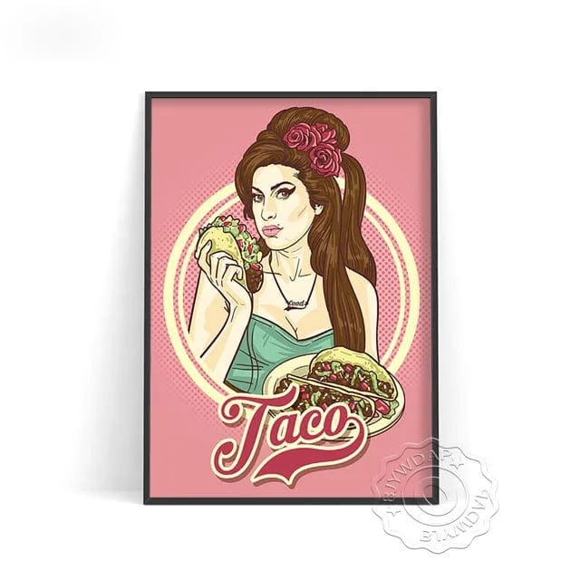 Canvanation E / 40x50cm Affiche Pop Amy Winehouse
