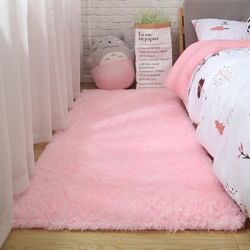 Canvanation Rose / 140x200cm 55x78inch Tapis De Chambre De Fille