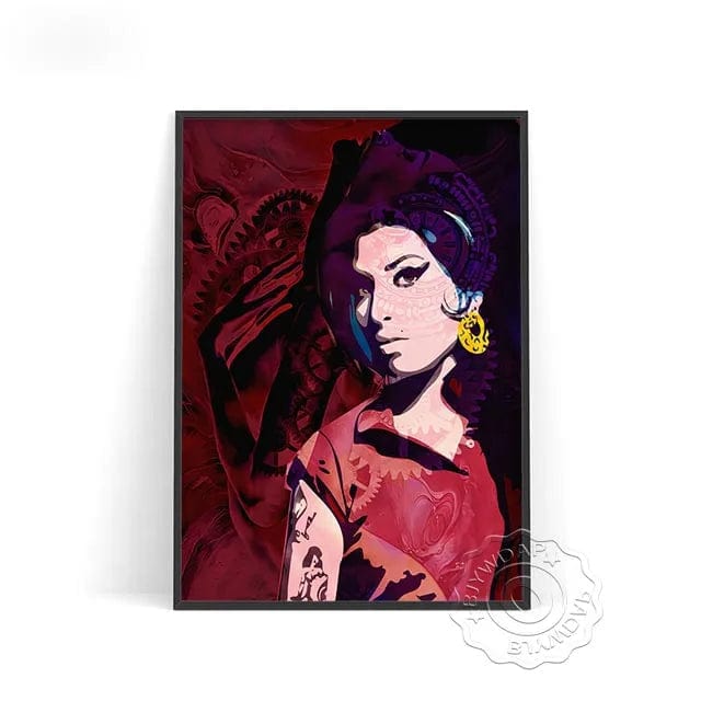 Canvanation B / 40x50cm Affiche Pop Amy Winehouse