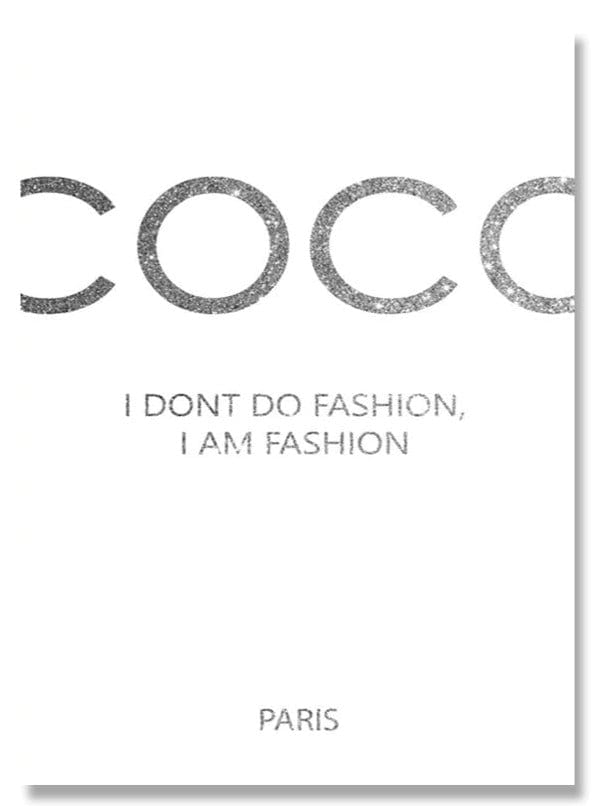 Canvanation 2 / 40x60 Poster Chanel Dior