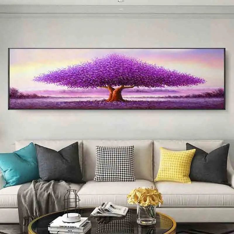 Canvanation G / 70x210CM Affiche Arbre De Vie - Symphonie de la Nature
