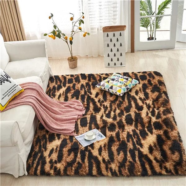 Canvanation leopard / 160cm x 250cm Tapis De Chambre - Éclatant pour une Ambiance Chaleureuse