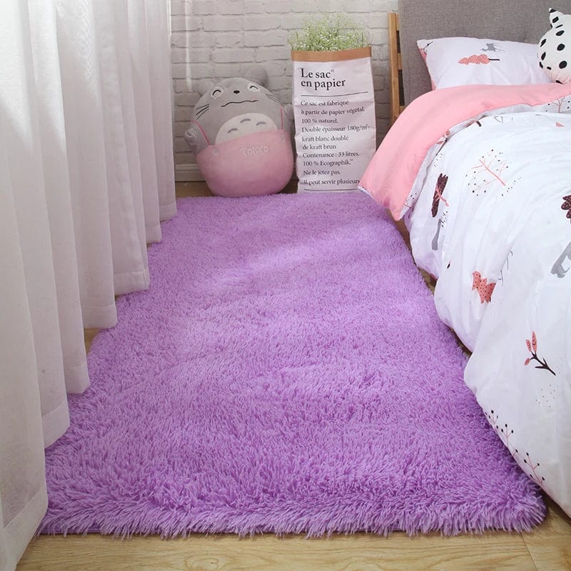 Canvanation Violet / 160x230cm 62x90inch Tapis De Chambre De Fille