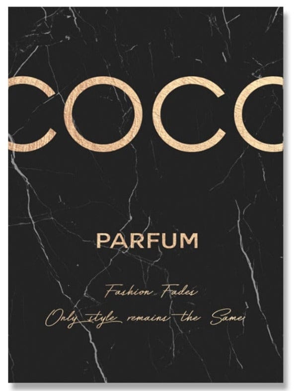 Canvanation 40x60 / 2 Affiche Coco Chanel