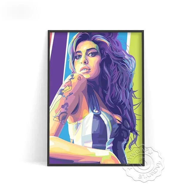 Canvanation R / 40x50cm Affiche Pop Amy Winehouse
