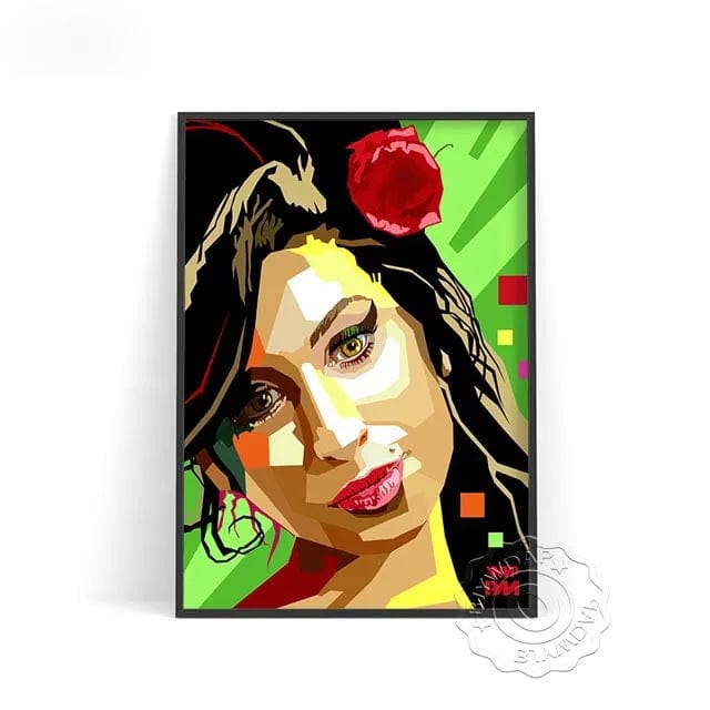 Canvanation D / 40x50cm Affiche Pop Amy Winehouse