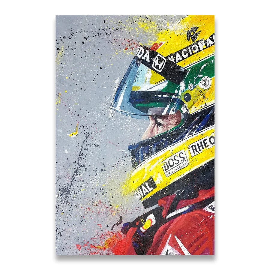 Canvanation 1038-14 / 30x45cm Affiche Ayrton Senna F1 Formule 1