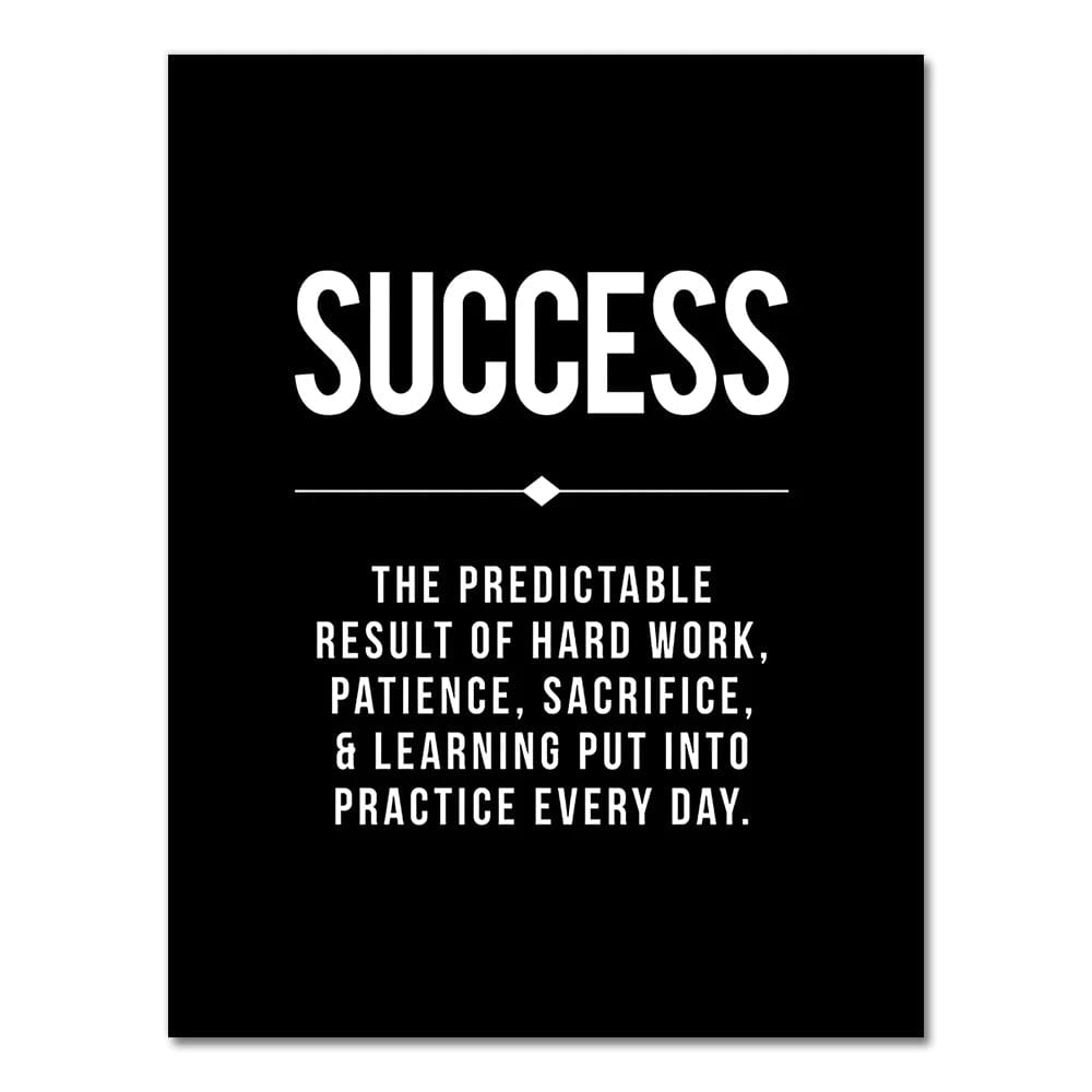 Canvanation 2703-07 / 50x75cm Affiche Motivation Chambre Grind Hustle Success