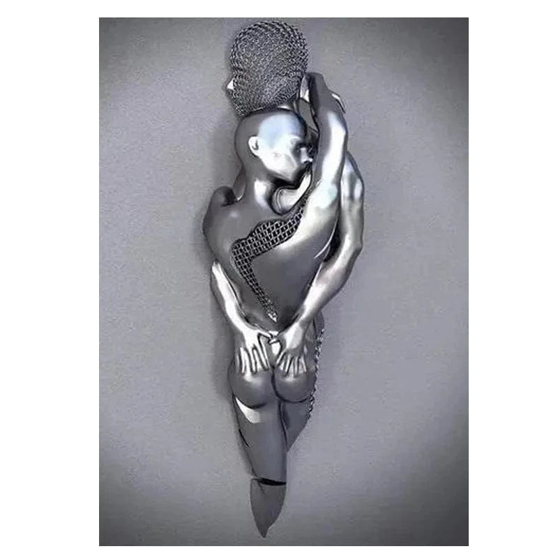 Canvanation 50x75cm / QP10224-I Affiche Statue Romantique Couple