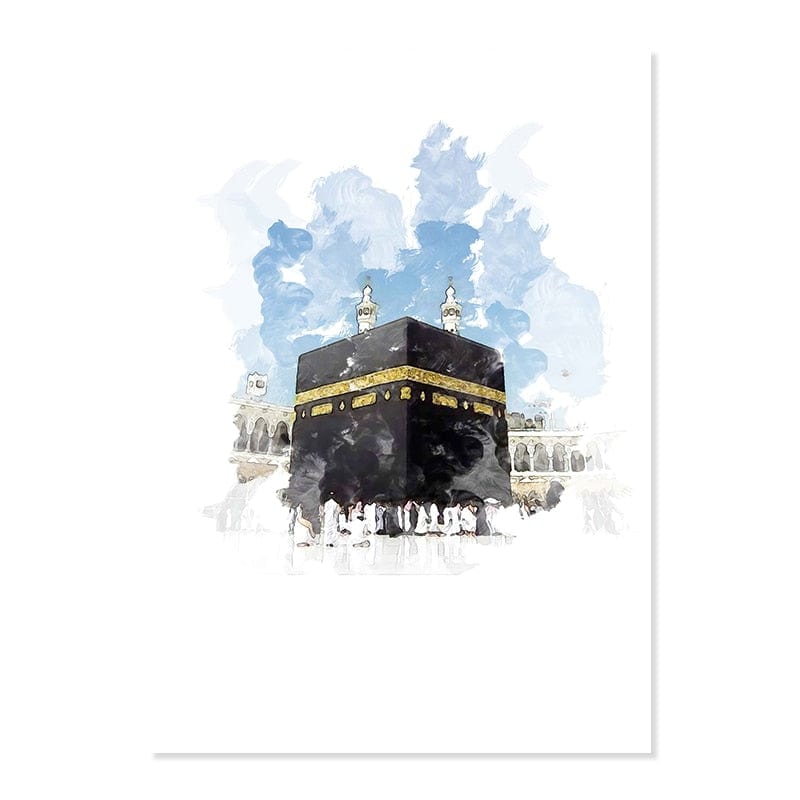 Canvanation 50x70cm / B Affiche Islamique Mosquée