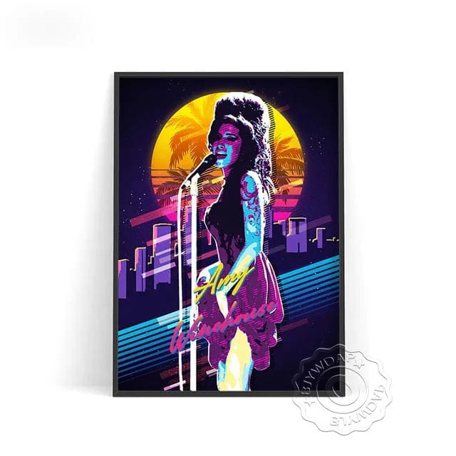 Canvanation J / 40x50cm Affiche Pop Amy Winehouse