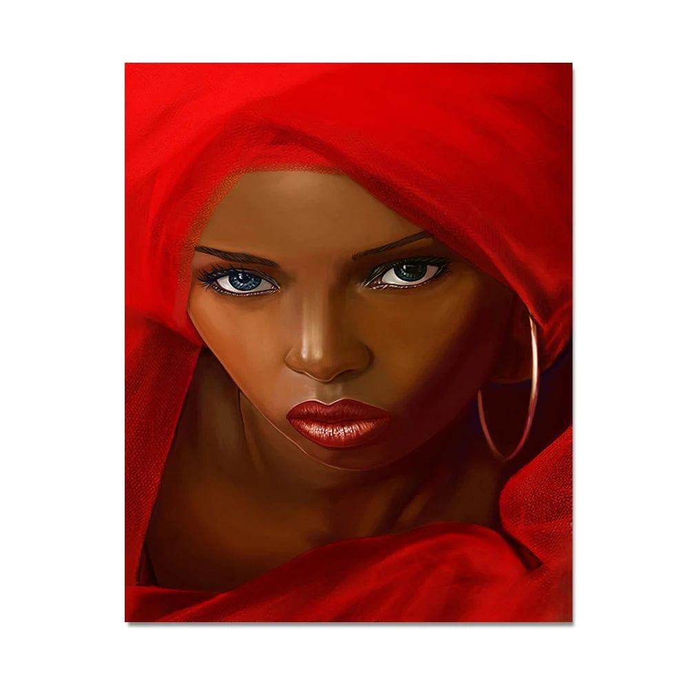 Canvanation PC16829 / 30x40cm Affiche Portrait Femme Africaine