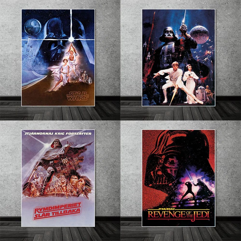 Canvanation Poster Star Wars Retro Disney